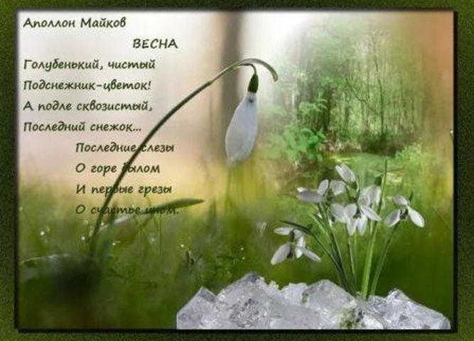 Поэзия Весны